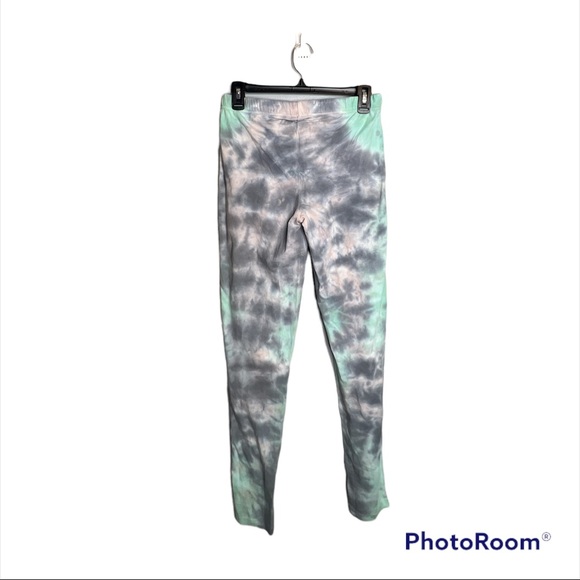 NWT Kappa Italian Sports Brand Apparel Tie Dye Athleisure Leggins - Picture 3 of 7